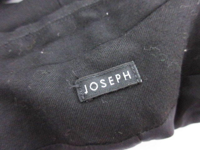 ジョセフ JOSEPH ジャケット テーラード シングルボタン ウール 36 黒 ブラック レディース_画像4