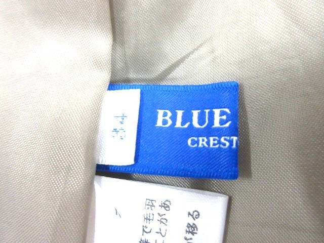 ブルーレーベルクレストブリッジ BLUE LABEL CRESTBRIDGE スカート フレア ひざ丈 34 カーキ /DJ ● レディース_画像4