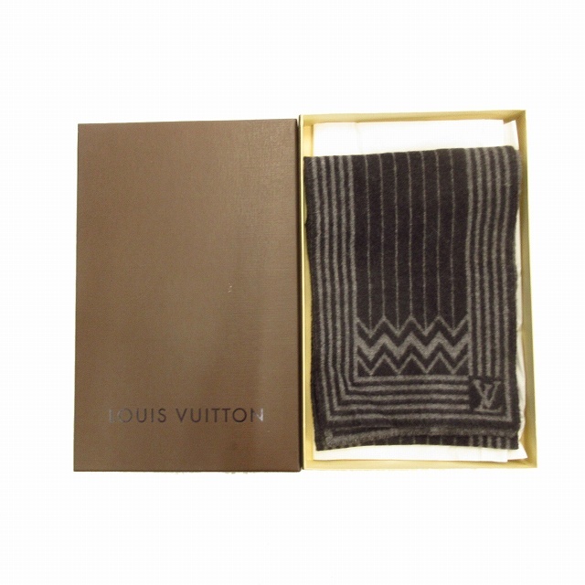 ルイヴィトン LOUIS VUITTON エシャルプ カラコラム ウール カシミヤ