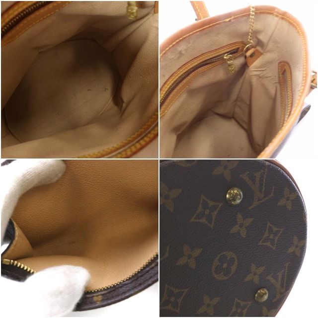 ルイヴィトン LOUIS VUITTON モノグラム プチ バケット PM トート