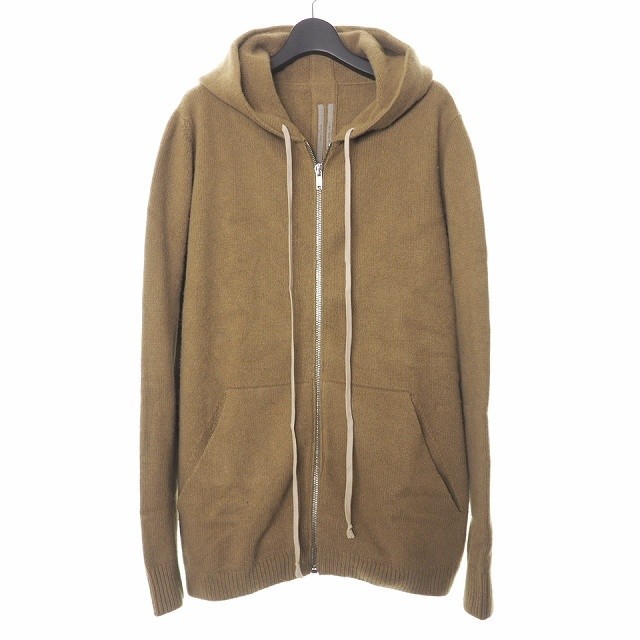 リックオウエンス Rick Owens 17AW GLITTER HOODIE ジップアップ