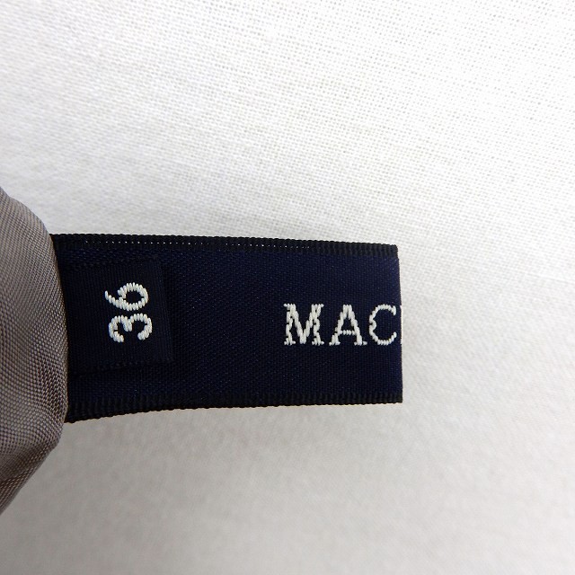  McAfee MACPHEE Tomorrowland юбка колени длина fre attack боковой Zip карман 36 серый /ST30 женский 