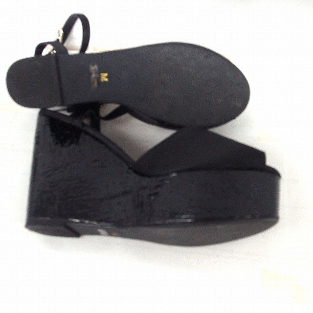  Dazzlin dazzlin обувь обувь сандалии ремешок Wedge подошва высокий каблук M черный чёрный /FT38 женский 