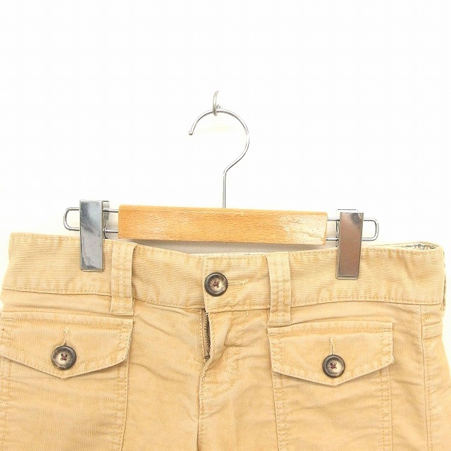  Gap GAP 1969 брюки Short хлопок хлопок Zip fly одноцветный 1 светло-коричневый бежевый /TT37 женский 