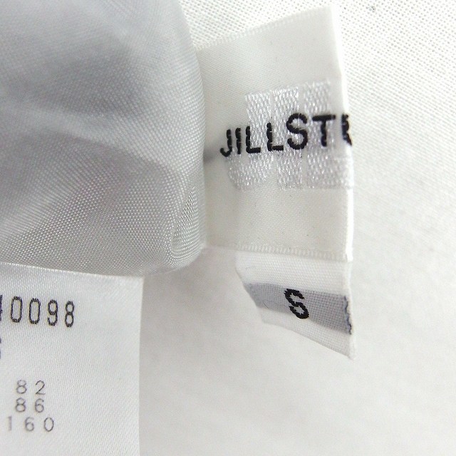  Jill Stuart JILL STUART One-piece общий рисунок круглый вырез French рукав колено длина S серый пепел /FT22 женский 