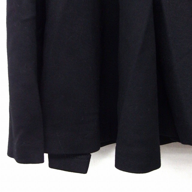  nitca nitca skirt flair knee height plain simple F black black /FT30 lady's 