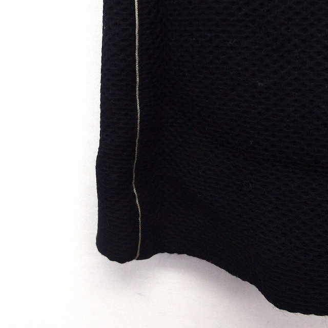 ユナイテッドアローズ UNITED ARROWS スカート 台形 ミニ ウール 36 ブラック 黒 /FT11 レディース_画像6