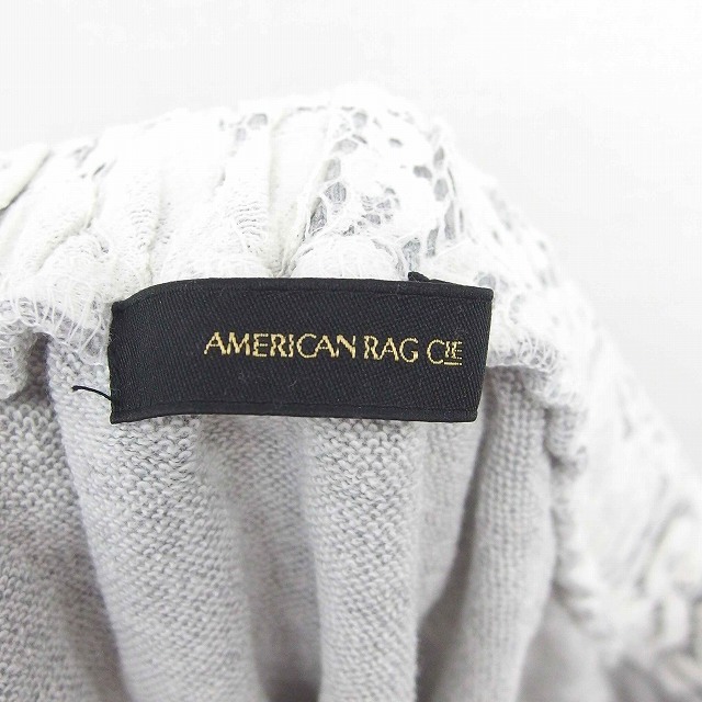  American Rag Cie AMERICAN RAG CIE юбка тугой Mini гонки общий рисунок хлопок хлопок F белый "теплый" белый /TT47 женский 