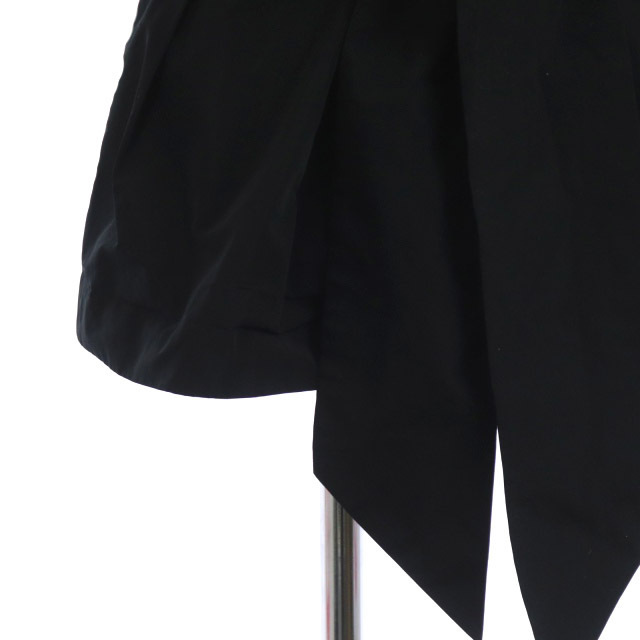 ビーシービージーマックスアズリア BCBGMAXAZRIA ドレス ワンピース キャミ ミニ タイト リボン 0 黒 ピンク /HS レディース_画像3