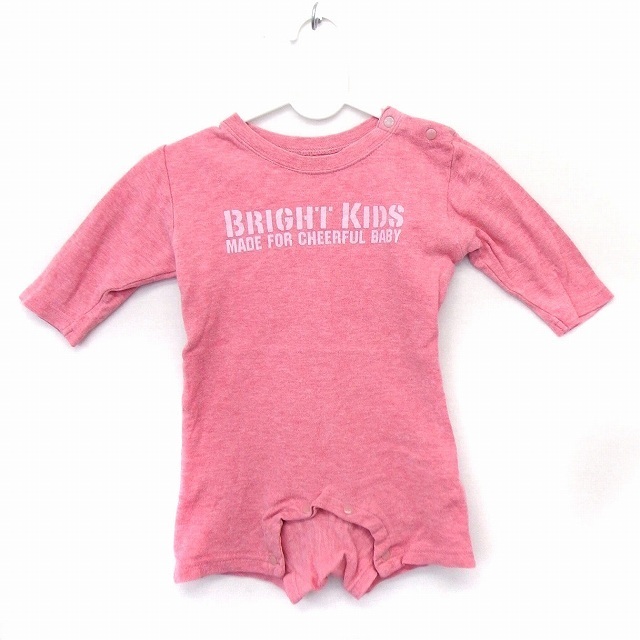  детская одежда детский комбинезон комбинезон Short принт хлопок хлопок 70 розовый /FT42 Kids 