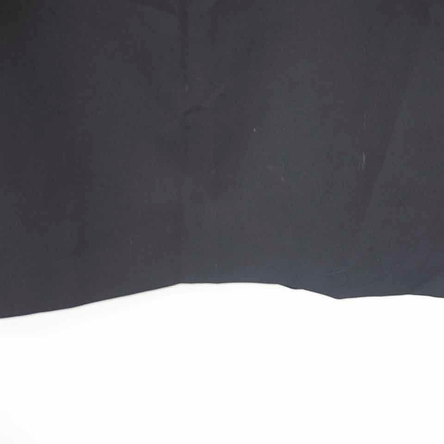 ヨンドシー 4℃ スカート タイト ひざ丈 薄手 無地 シンプル サイドジップ M 黒 ブラック /TT10 レディース_画像5