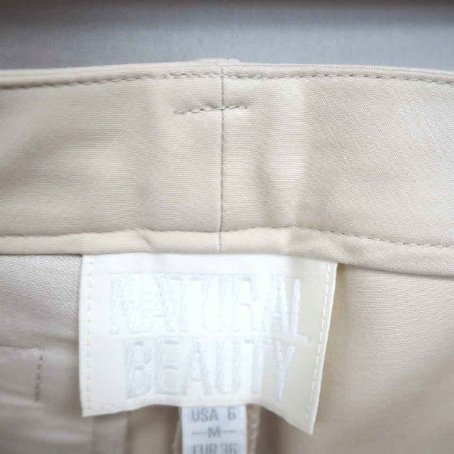  Natural Beauty NATURAL BEAUTY брюки casual распорка Zip fly одноцветный хлопок M бежевый светло-коричневый /TT16 женский 