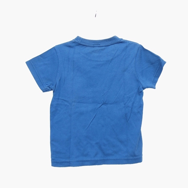 GROW GLOW CHILD 子供服 Tシャツ カットソー クルーネック 半袖 コットン 綿 プリント ボウリング 100 ブルー 青 /HT13 キッズ_画像2