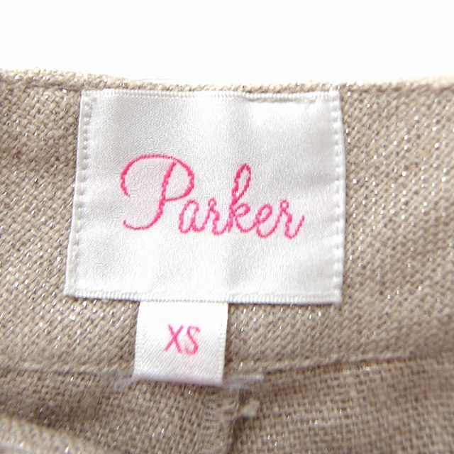  Parker parker шорты ламе .gya The -linen лен XS бежевый /FT13 женский 