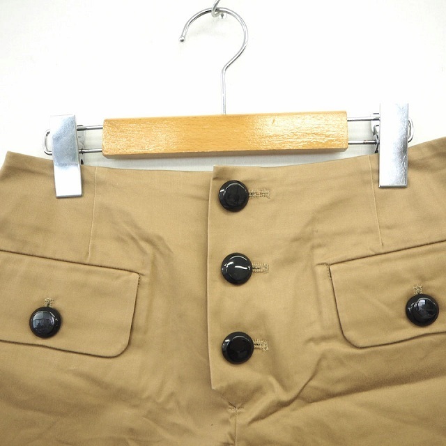  Rosebullet rosebullet pants bottoms show bread Short plain simple Mini 2 beige light brown /MT27 lady's 