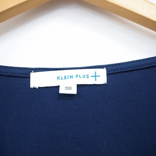  зажим ryus Michel Klein KLEIN PLUS рубашка блуза гонки полька-дот квадратное шея короткий рукав хлопок хлопок 38 темно-синий темно-синий /MT5
