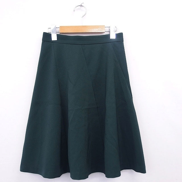  Proportion Body Dressing PROPORTION BODY DRESSING flair skirt knee height plain simple 2 green green /MT lady's 