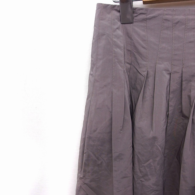  Anteprima ANTEPRIMA юбка в сборку колено длина одноцветный простой 36 серый ju/FT42 женский 