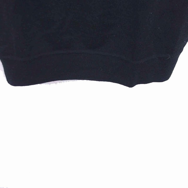 プレミアム バイ ビッキー PREMIUM BY VICKY ニット セーター スクエアネック 無地 ウール混 半袖 2 黒 ブラック /TT8 レディース_画像5