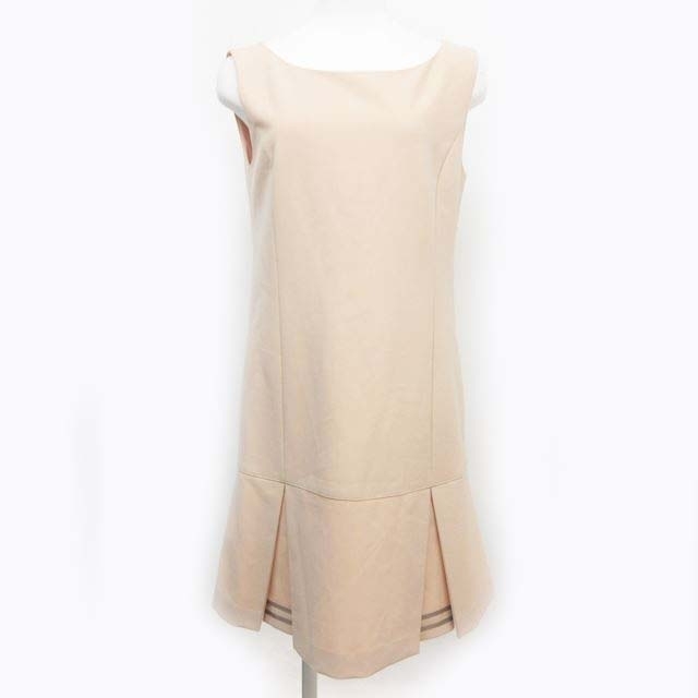 フォクシー FOXEY 31258 Flower Petal ワンピース ノースリーブ 膝丈