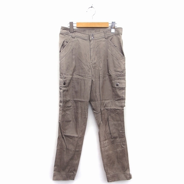  Rouge Phonce Rouge Fonce cargo pants cotton . plain simple 36 gray ju/HT16 lady's 
