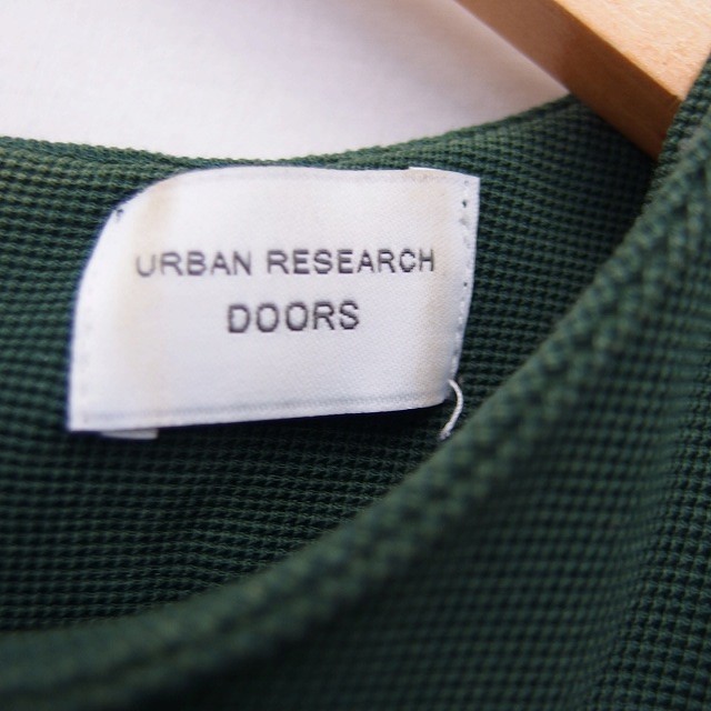 アーバンリサーチ ドアーズ URBAN RESEARCH DOORS カットソー Tシャツ 半袖 コットン 1 グリーン 緑 /KT31 レディース_画像3