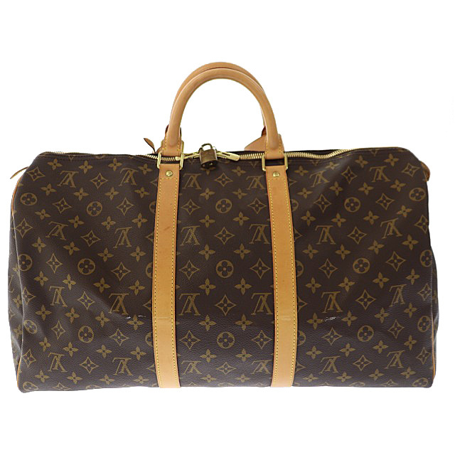 ルイヴィトン LOUIS VUITTON モノグラム キーポル 50 ボストン バッグ