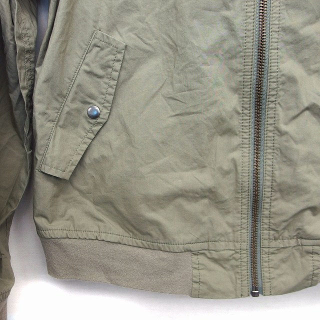  Urban Research Sunny lable URBAN RESEARCH Sonny Label military jacket cotton plain rib 36 green green /HT10 lady's 