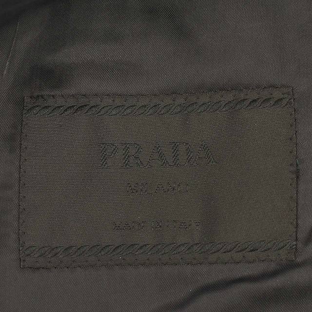 プラダ PRADA スーツ セットアップ ジャケット パンツ 48 M相当 ネイビー 紺 /☆G メンズ_画像3