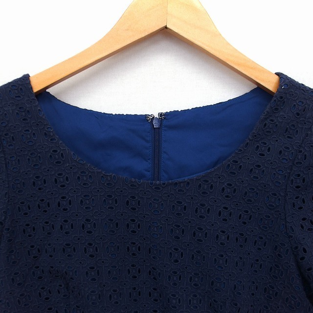  Cynthia Rowley CYNTHIA ROWLEY lace bra light pe plum short sleeves ound-necked auger nji-2 navy navy blue /FT5 lady's 