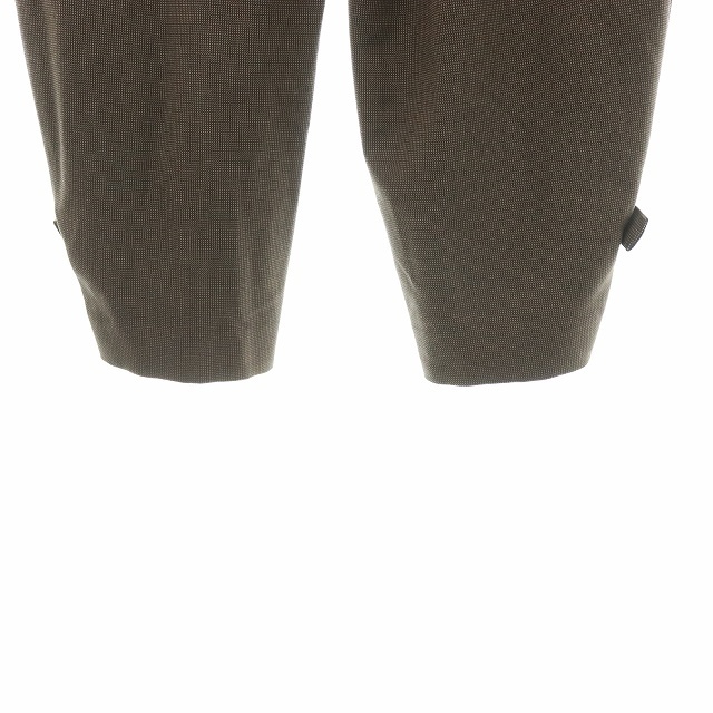  Ame li Vintage Ameri VINTAGE 20AW wide tapered pants Easy belt attaching total pattern S tea Brown /KH lady's 