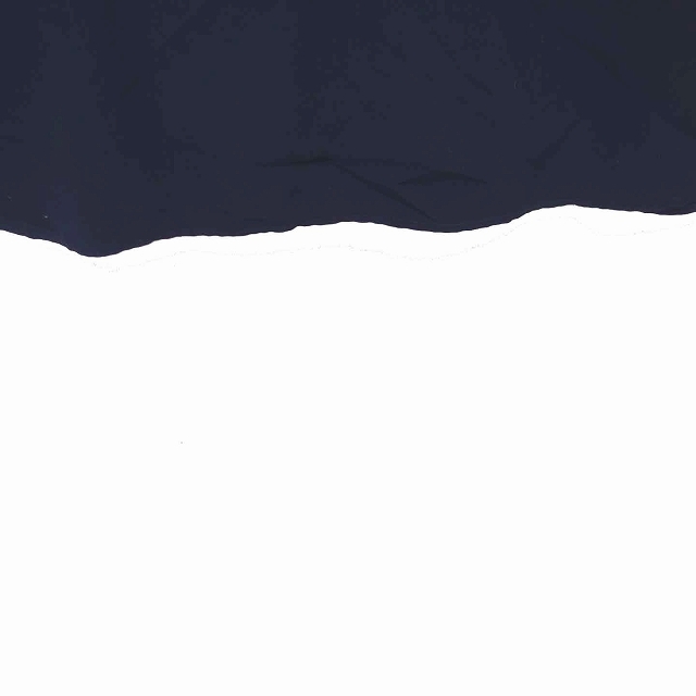 ミッシェルクラン MICHEL KLEIN カットソー Tシャツ ボートネック 薄手 バイカラー 七分袖 38 ネイビー 紺 /TT32 レディース_画像5