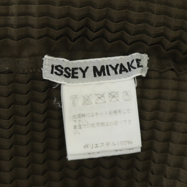 イッセイミヤケ ISSEY MIYAKE ハイネック プリーツ トップス