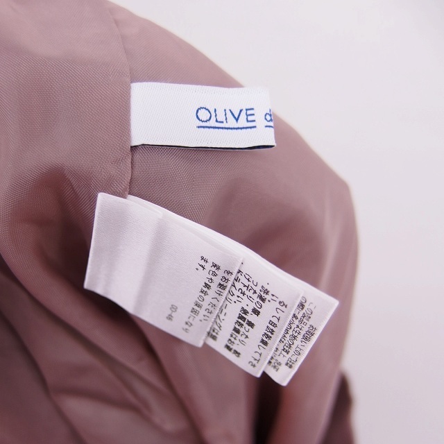  Olive des Olive OLIVE des OLIVE culotte pants Short pleat thin F light purple purple /TT2 lady's 