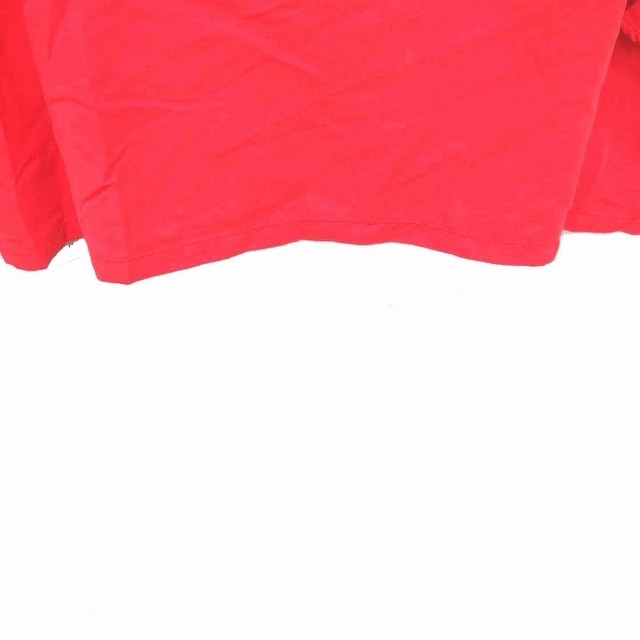 ケイビーエフ KBF アーバンリサーチ カットソー Tシャツ ボートネック ワイド 五分袖 ONE レッド 赤 /TT15 レディース_画像5