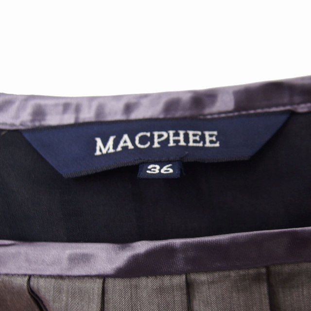  McAfee MACPHEE Tomorrowland юбка в складку длинный хлопок .36 серый пепел /FT20 женский 