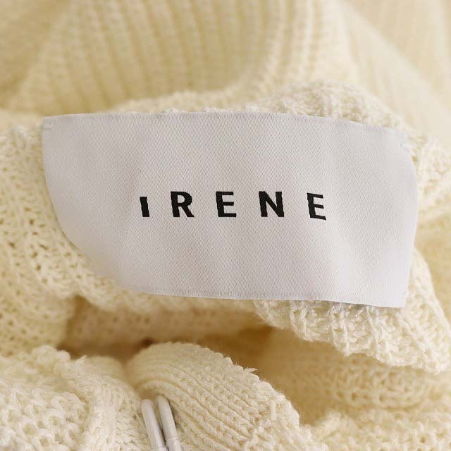アイレネ IRENE 21SS Sailor Knit Tops セーラーカラーニット セーター 長袖 プルオーバー 36 オフホワイト /CM ■OS レディース_画像3