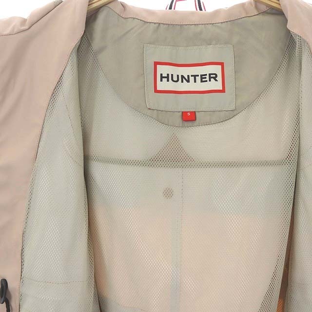 ハンター HUNTER ジャケット ジップアップ フード付き ライトウェイト ウォータープルーフ S ピンク /AA ■OS レディースの画像4