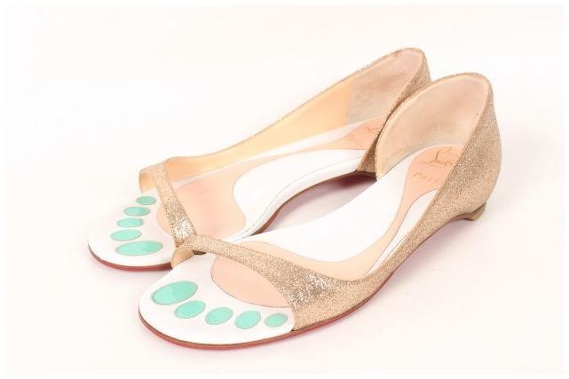 クリスチャンルブタン Christian louboutin サンダル フラット
