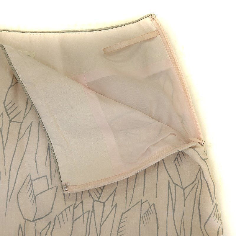 ミナペルホネン mina perhonen 21SS tulipani フレアスカート ロング丈