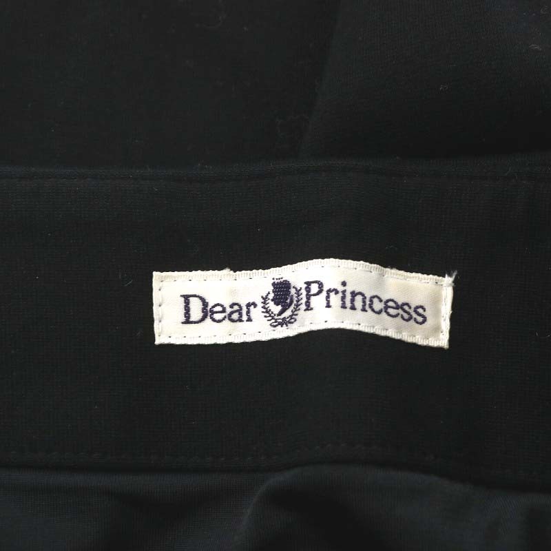 ディアプリンセス Dear princess フレアスカート ひざ丈 コットン 黒 ブラック /AN24 ■SC レディース_画像3