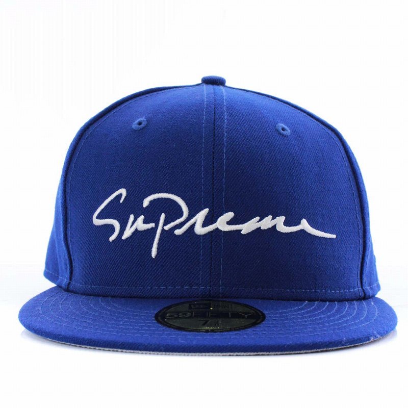 ニューエラ NEW ERA × Supreme 18AW CLASSIC SCRIPT Cap キャップ 野球