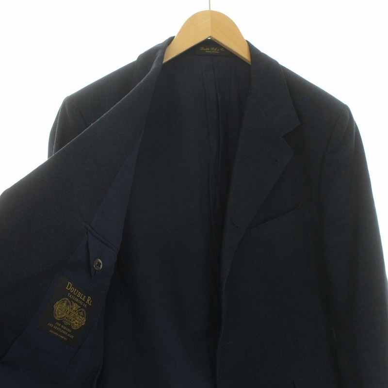 販売店舗限定 ポロ ラルフローレン・超良品・ネイビー色シングルトラッドジャケット・サイズ４０S テーラードジャケット