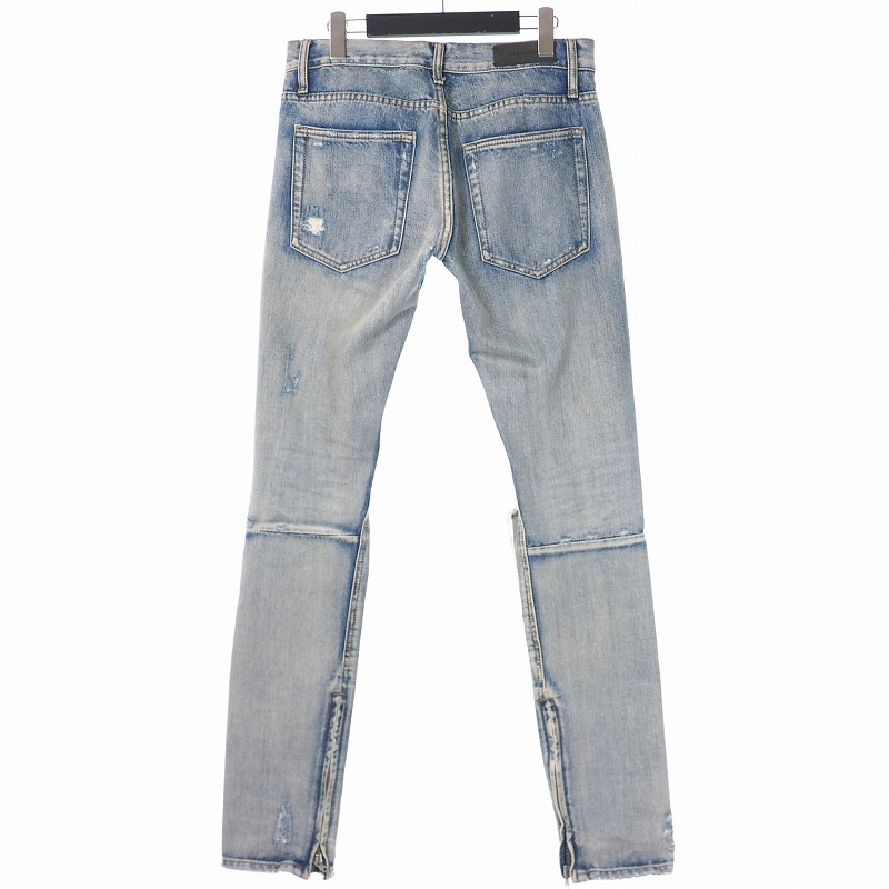 フィアオブゴッド Fear of God 4th セルビッジデニム クラッシュ