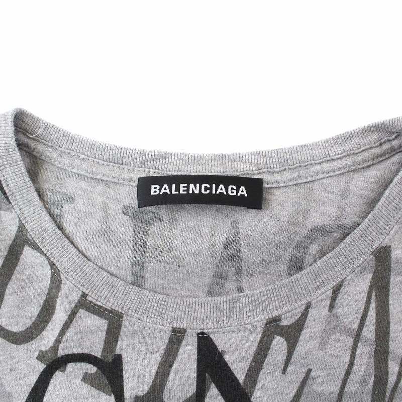 注目ブランド BALENCIAGA BALENCIAGA ジップ バレンシアガ 総柄ロゴ