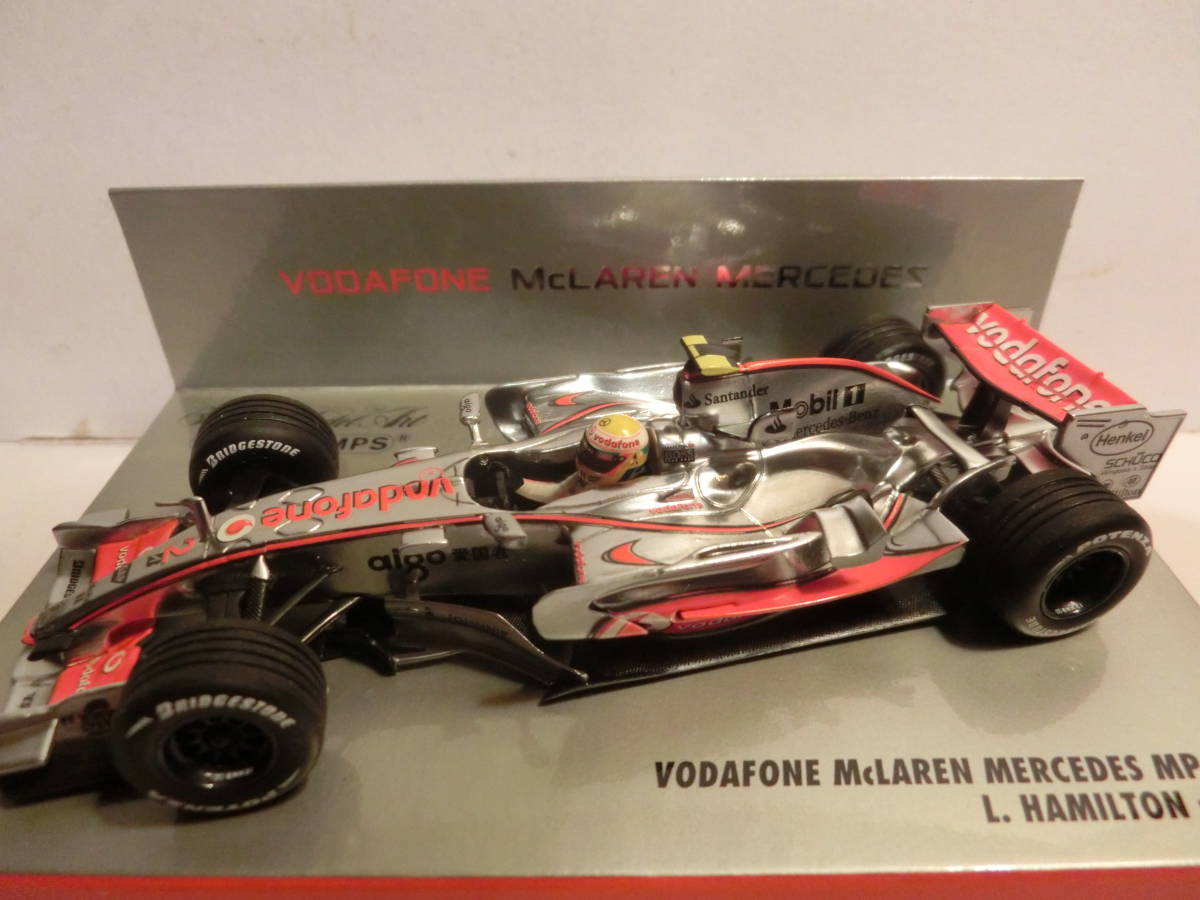 最新の激安 ミニチャンプス1/43マクラーレンMP4-23 L.ハミルトン WC