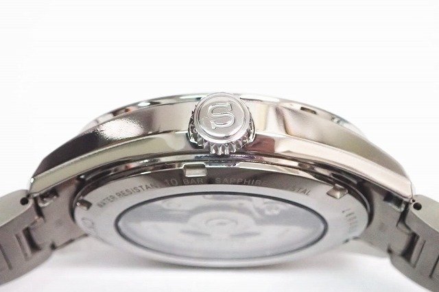 1円【SEIKO】美品 セイコー プレサージュ チタン 6R15-04A0/SARX057