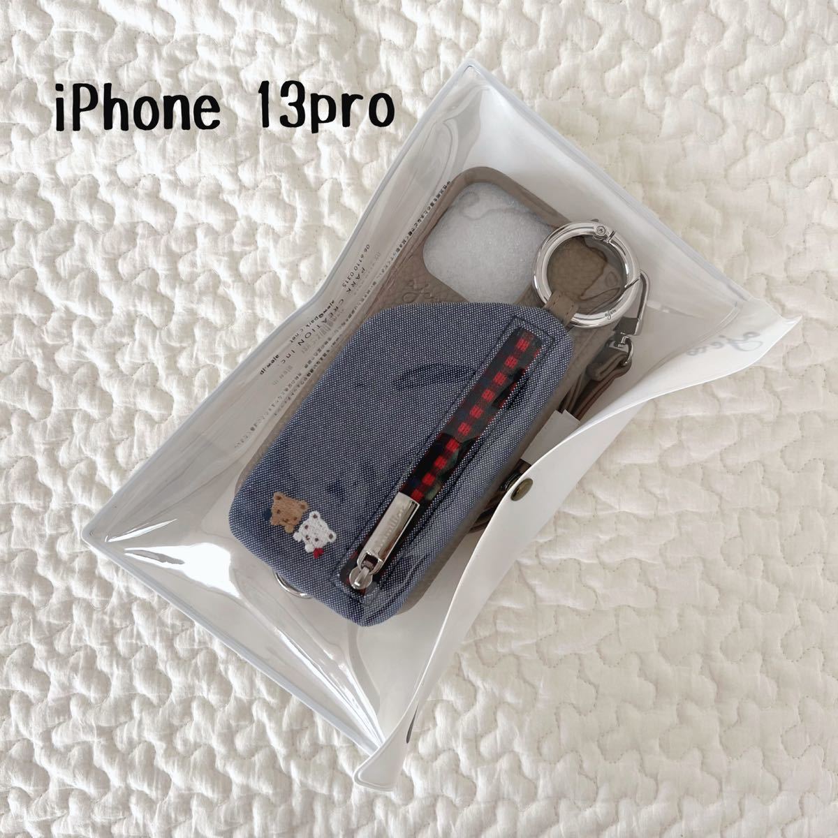 激安日本正規代理店  iPhone13用　スマホケース familiar 新品、未使用　ajew iPhone用ケース