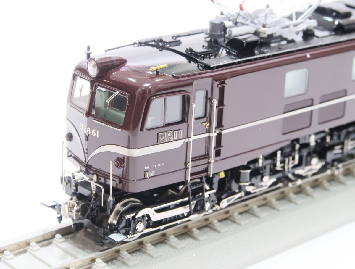 Yahoo!オークション - HO ピノチオ EF58 61号機 お召機 庇湾曲 Yahoo!オークション - HO ピノチオ EF58 61号機 お召機 庇湾曲