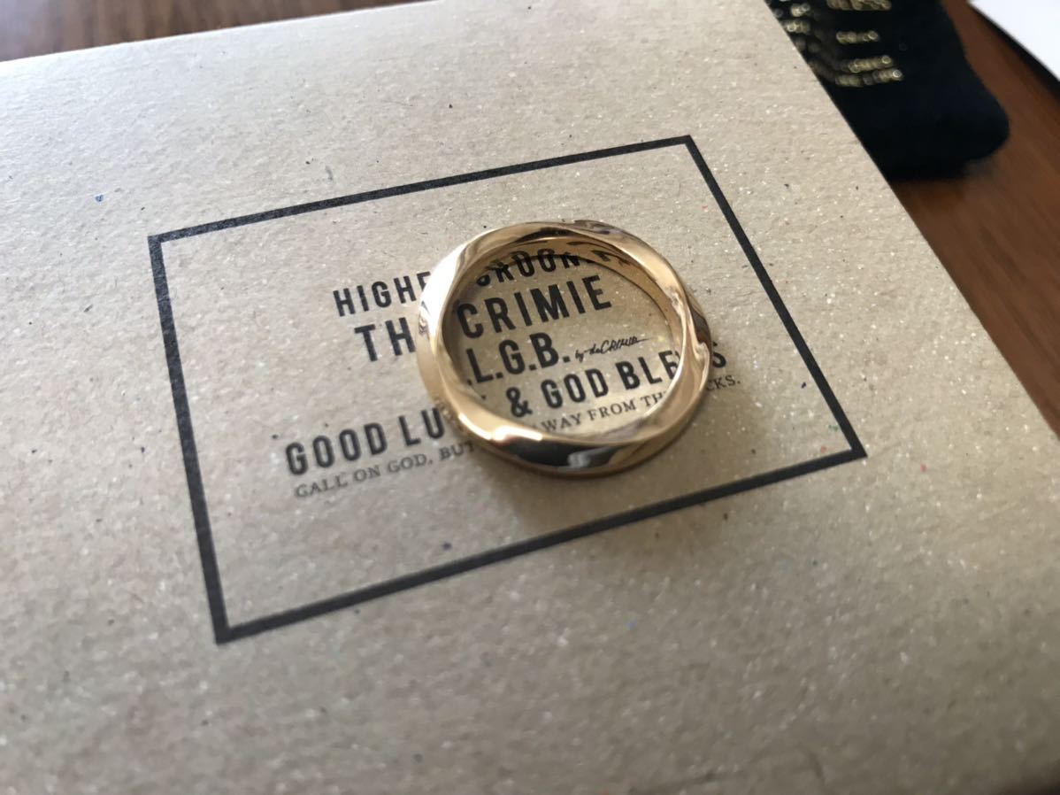 値下CRIMIE クライミー ETERNITY 18K GOLD RING 指輪